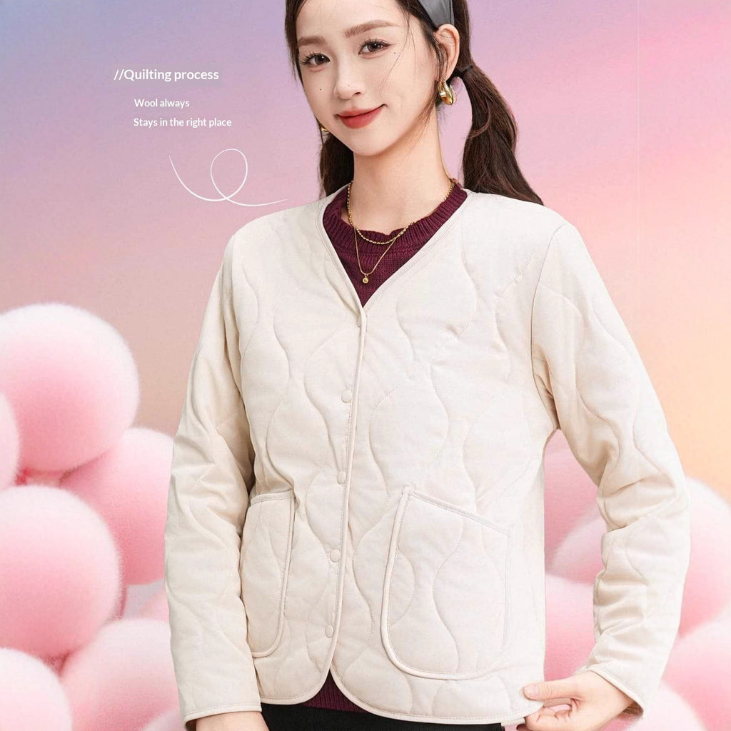 Women's Long-sleeve Thermal Cotton Jacket
