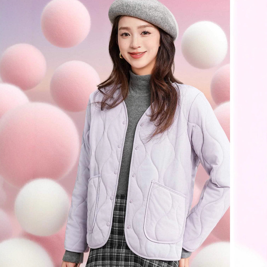 Women's Long-sleeve Thermal Cotton Jacket