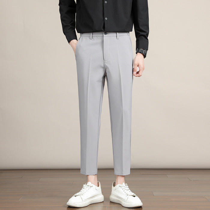 Business Drop-crotch Mens Suit Pants