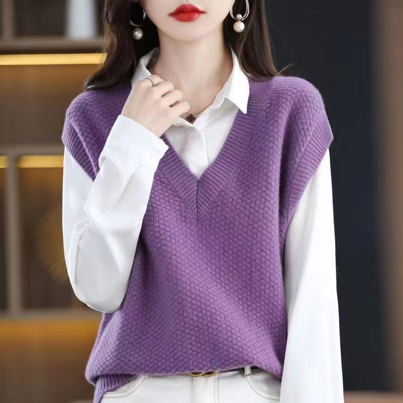 Knitted Sweater Vest