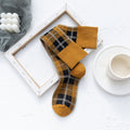 Plaid Knee Socks