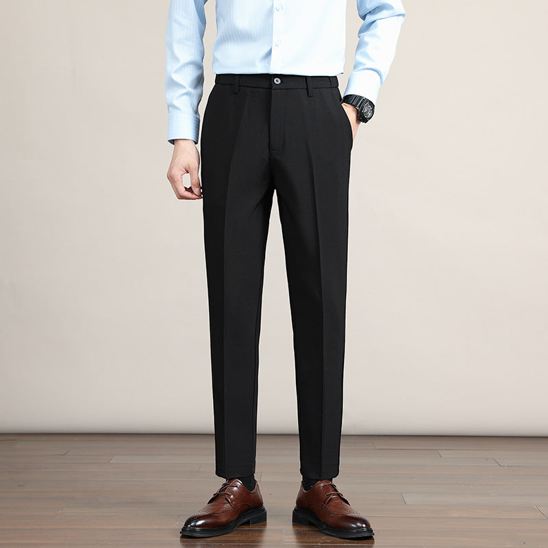 Business Drop-crotch Mens Suit Pants