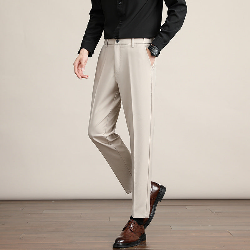 Business Drop-crotch Mens Suit Pants
