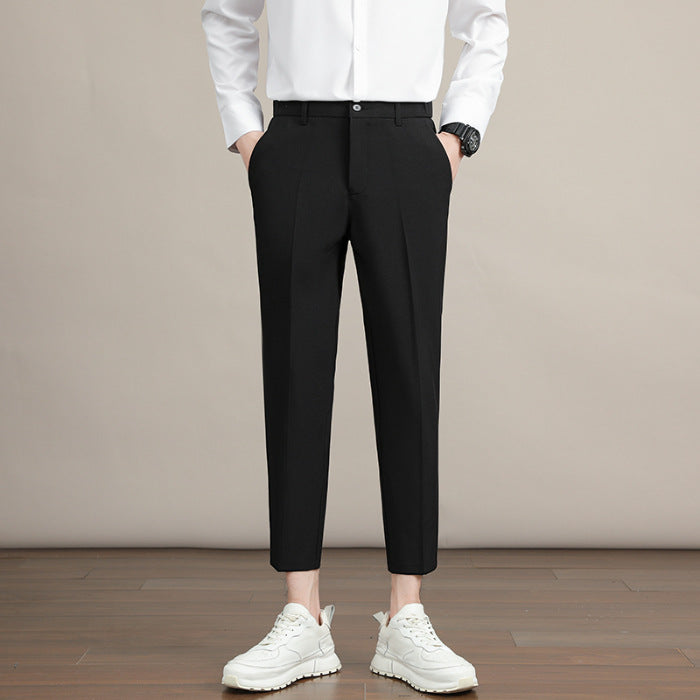 Business Drop-crotch Mens Suit Pants