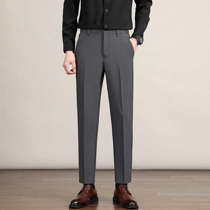 Business Drop-crotch Mens Suit Pants