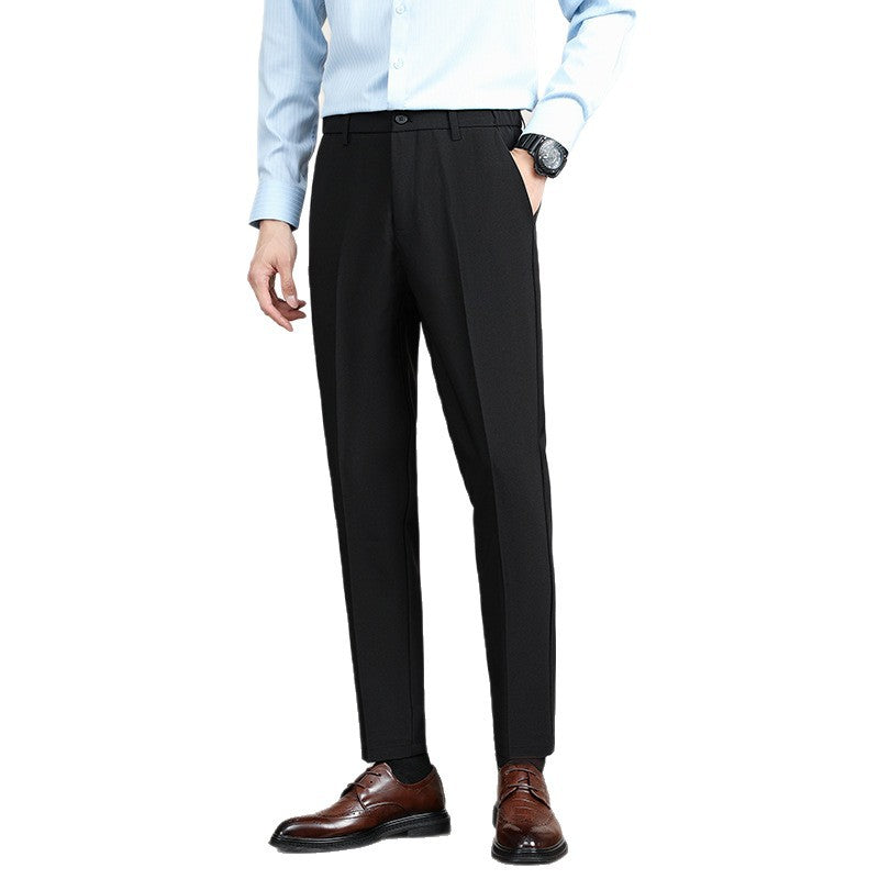 Business Drop-crotch Mens Suit Pants