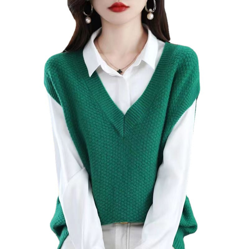 Knitted Sweater Vest