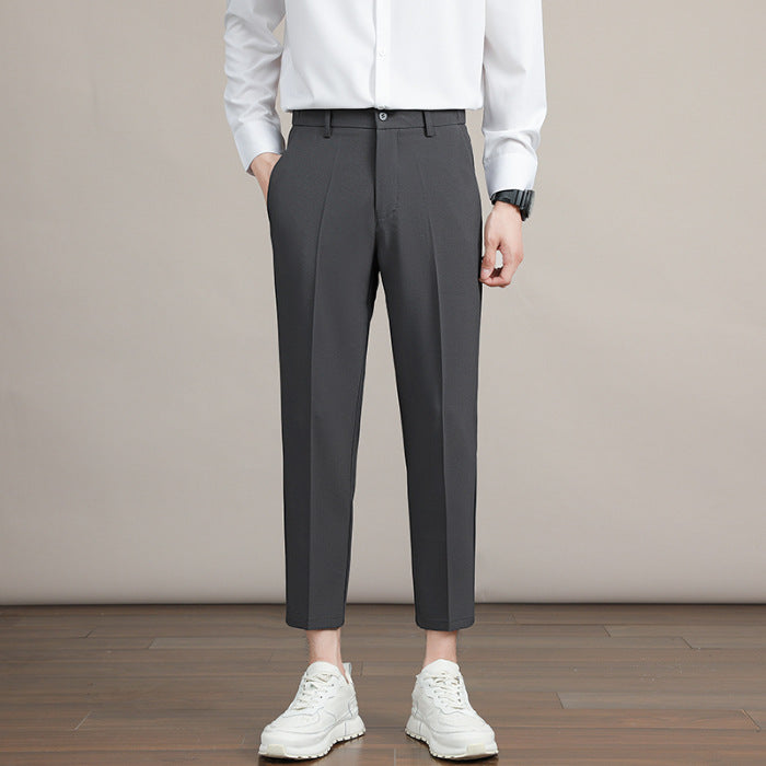 Business Drop-crotch Mens Suit Pants