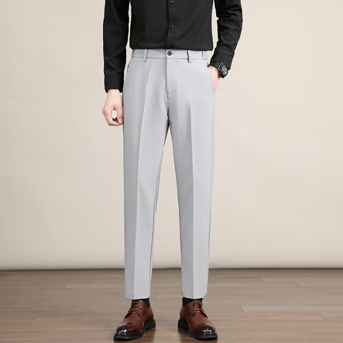 Business Drop-crotch Mens Suit Pants