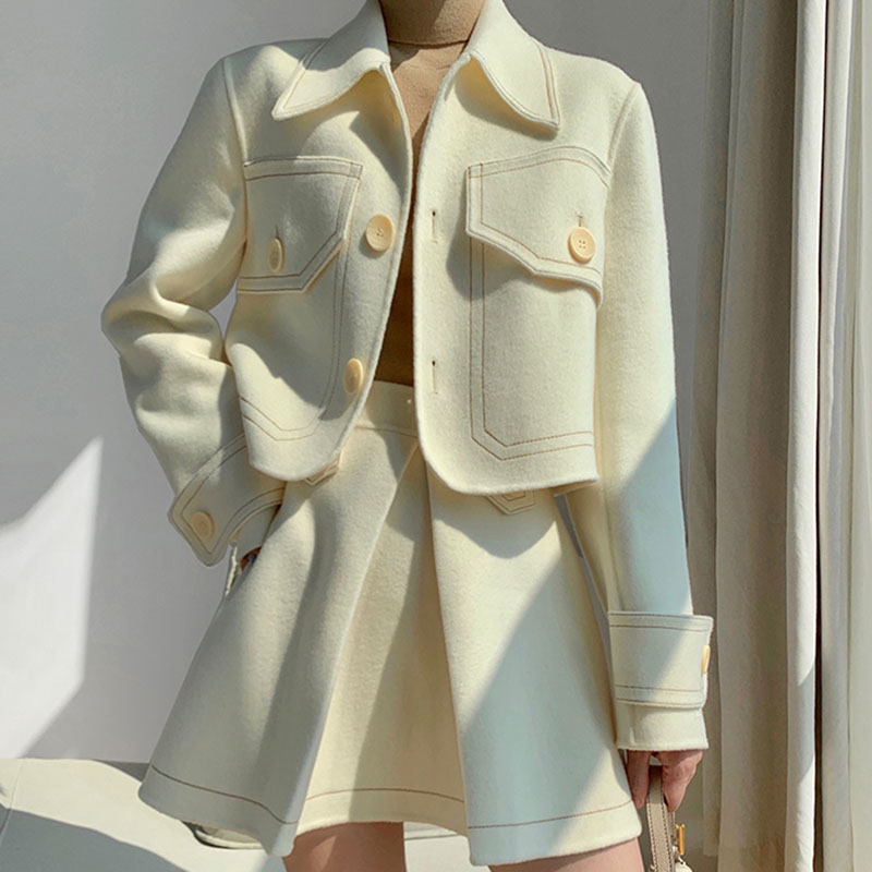 Woolen Two-piece Suit