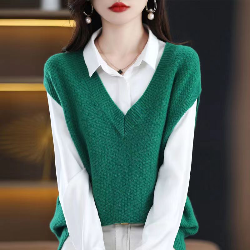 Knitted Sweater Vest