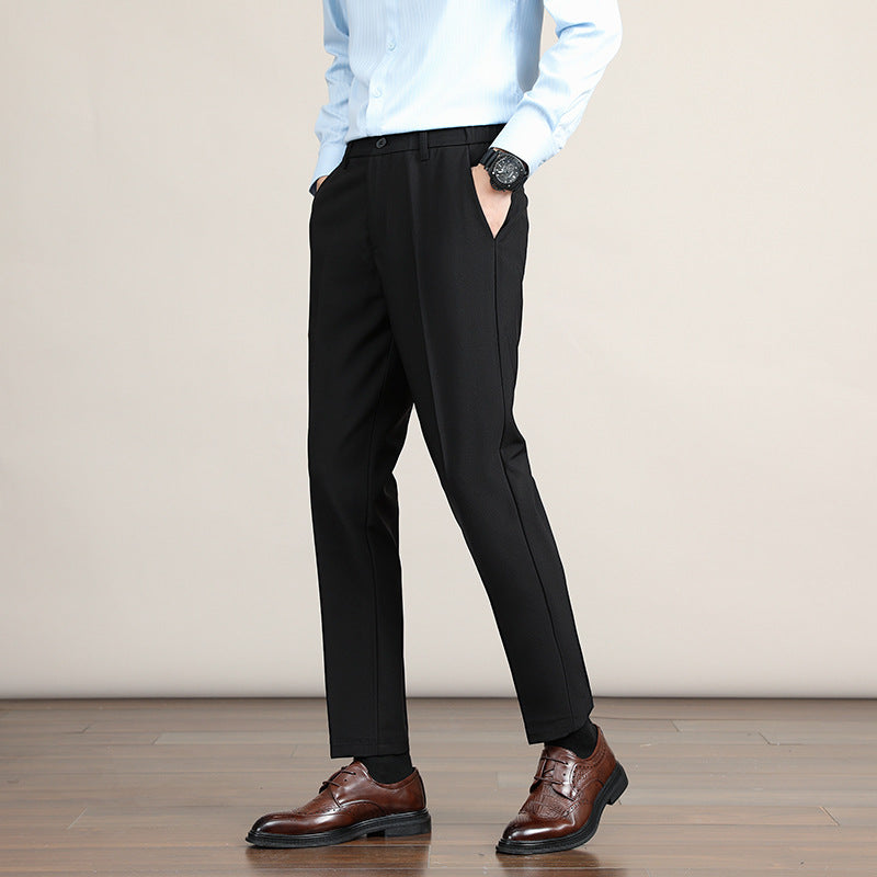Business Drop-crotch Mens Suit Pants