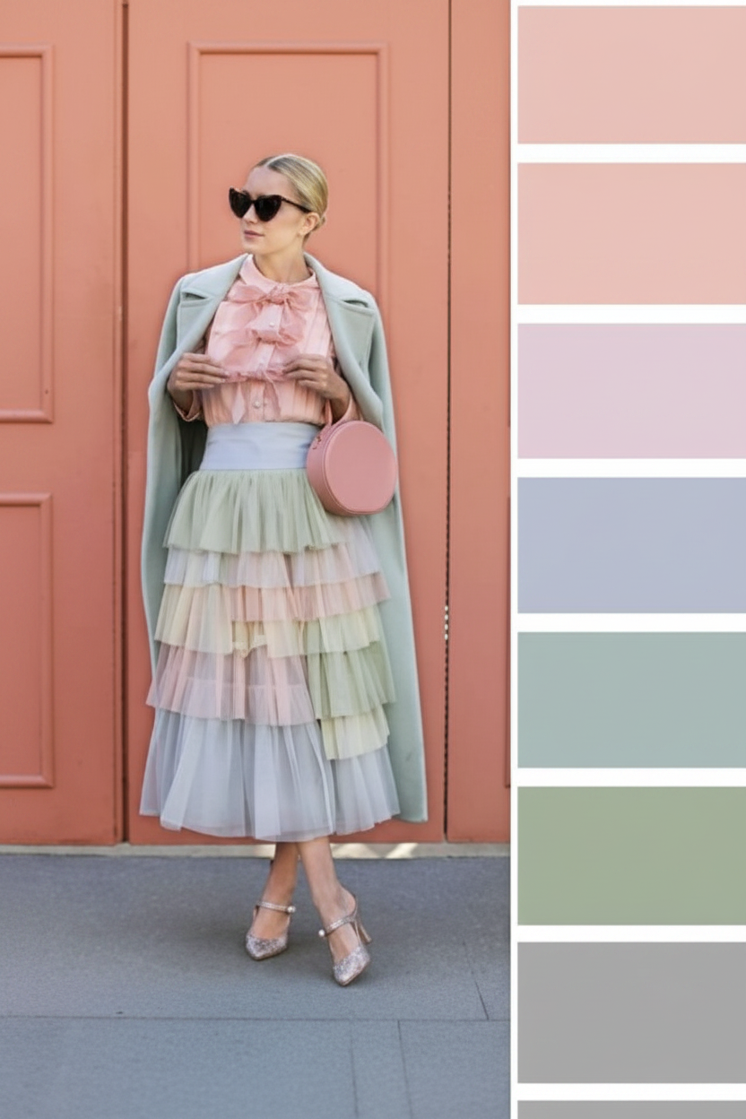 Pastel Fashion Editorial